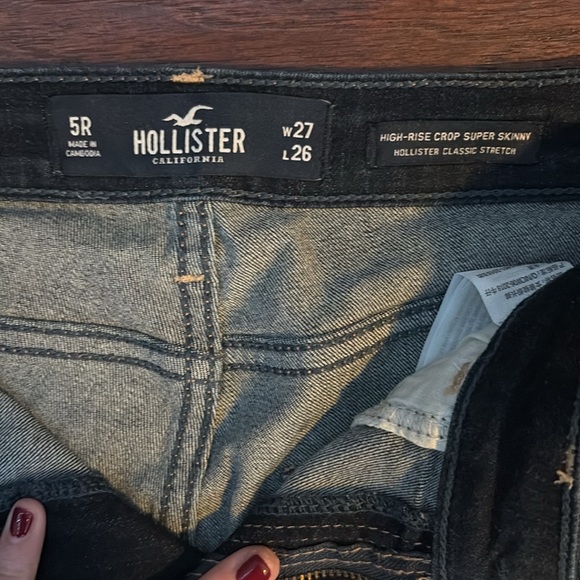 Hollister High Rise Skinny Jeans Size 27W - Picture 3 of 5